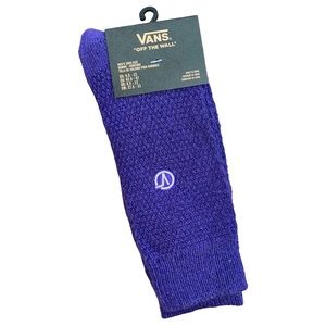 VANS Knit Crew Socks Purple OS Men’s 9.5-13